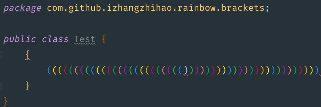 rainbow brackets plugin
