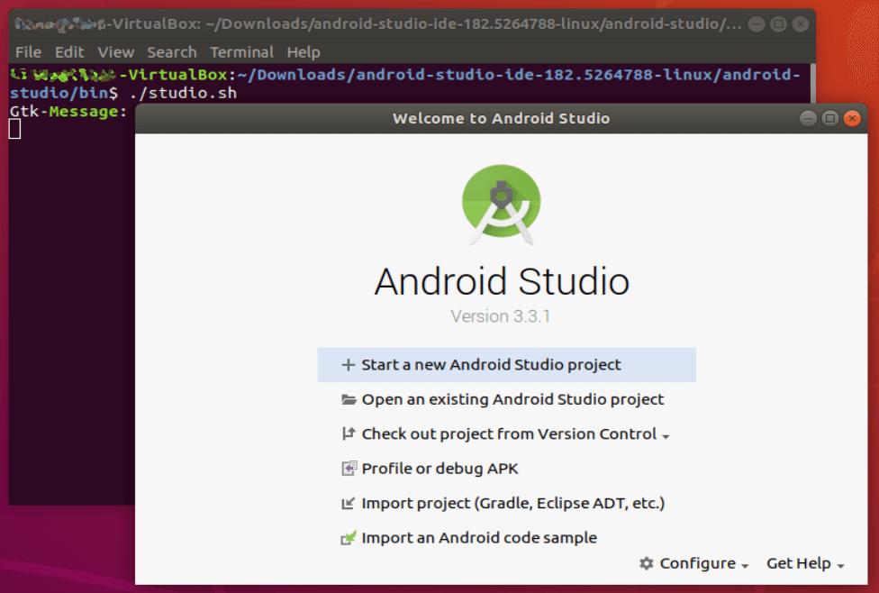 welcome to android studion 2