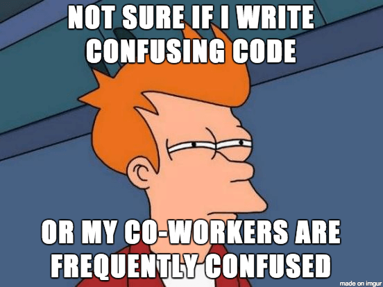 write comprehendible code for team 